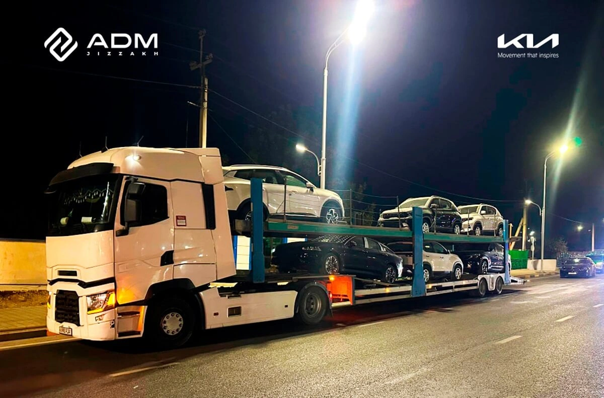 ADM Jizzakh Kia avtomobillarini Tojikistonga eksport qilishni yo‘lga qo‘ydi