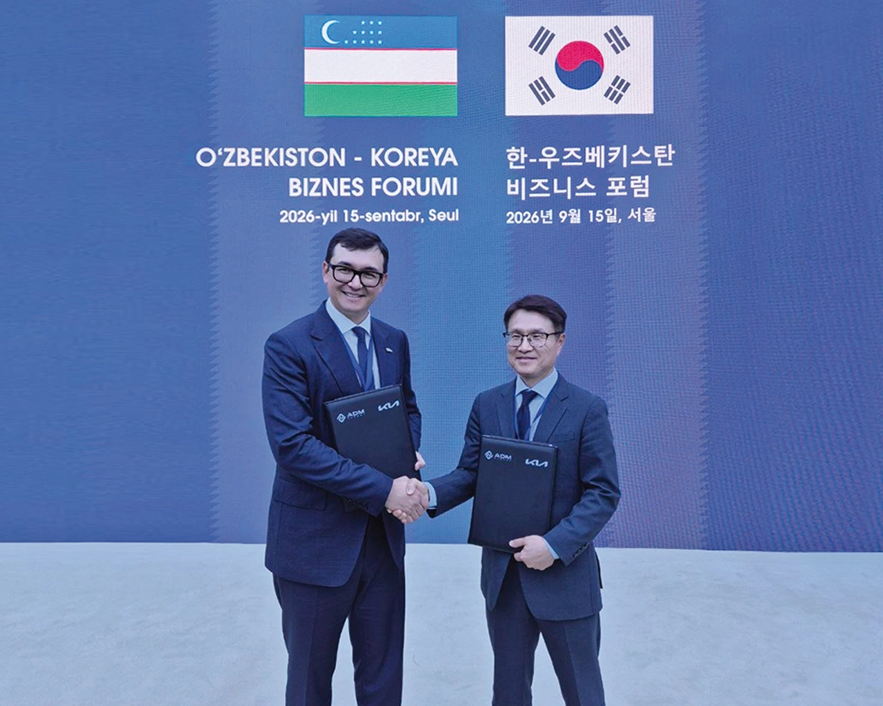 ADM Global va Kia Corporation Anglashuv memorandumini imzoladi