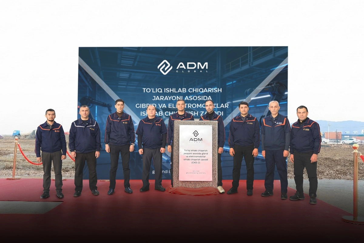 O‘zbekistonda NEV-avtomobillar davri: ADM yangi CKD zavodi qurilishini boshladi